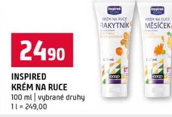 INSPIRED KRÉM NA RUCE 100 ml vybrané druhy