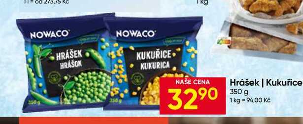 NOWACO Hrášek, Kukuřice 350 g