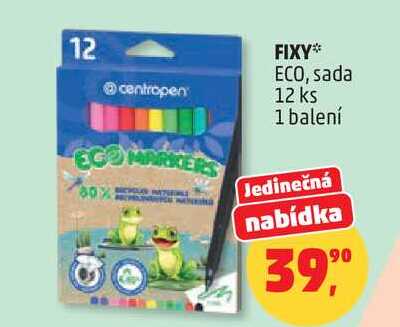 FIXY ECO, sada, 12 ks