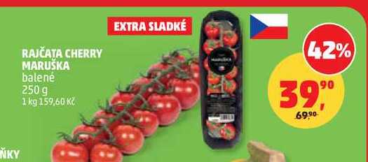 RAJČATA CHERRY MARUŠKA balené, 250 g 