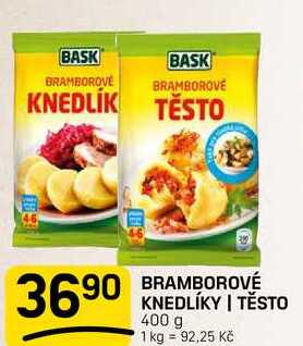 BRAMBOROVÉ KNEDLÍKY | TĚSTO 400g  