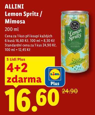 ALLINI Lemon Spritz/Mimosa, 200 ml
