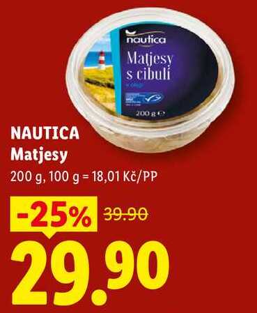 NAUTICA Matjesy, 200 g 