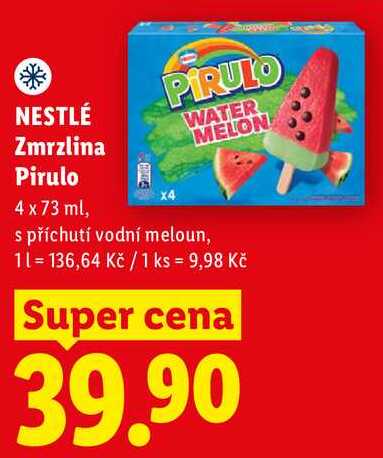 NESTLÉ Zmrzlina Pirulo, 4x 73 ml