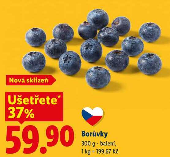 Borůvky, 300 g 