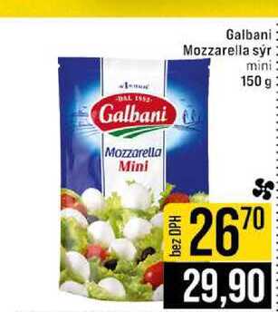 Galbani Mozzarella sýr mini 150 g