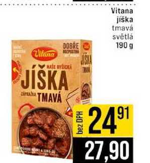 Vitana jiška tmavá světlá 190 g