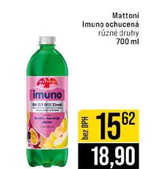 Mattoni Imuno ochucená různé druhy 700 ml