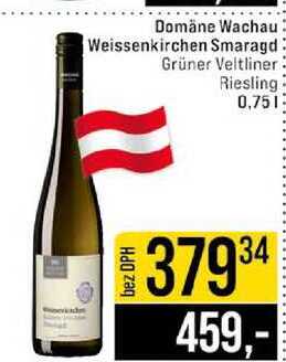 Domäne Wachau Weissenkirchen Smaragd Grüner Veltliner Riesling 0,75l