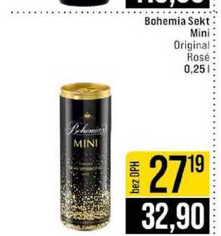 Bohemia Sekt Mini Original Rosé 0,25l