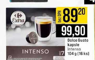 Dolce Gusto kapsle Intenso 104 g (16 ks)