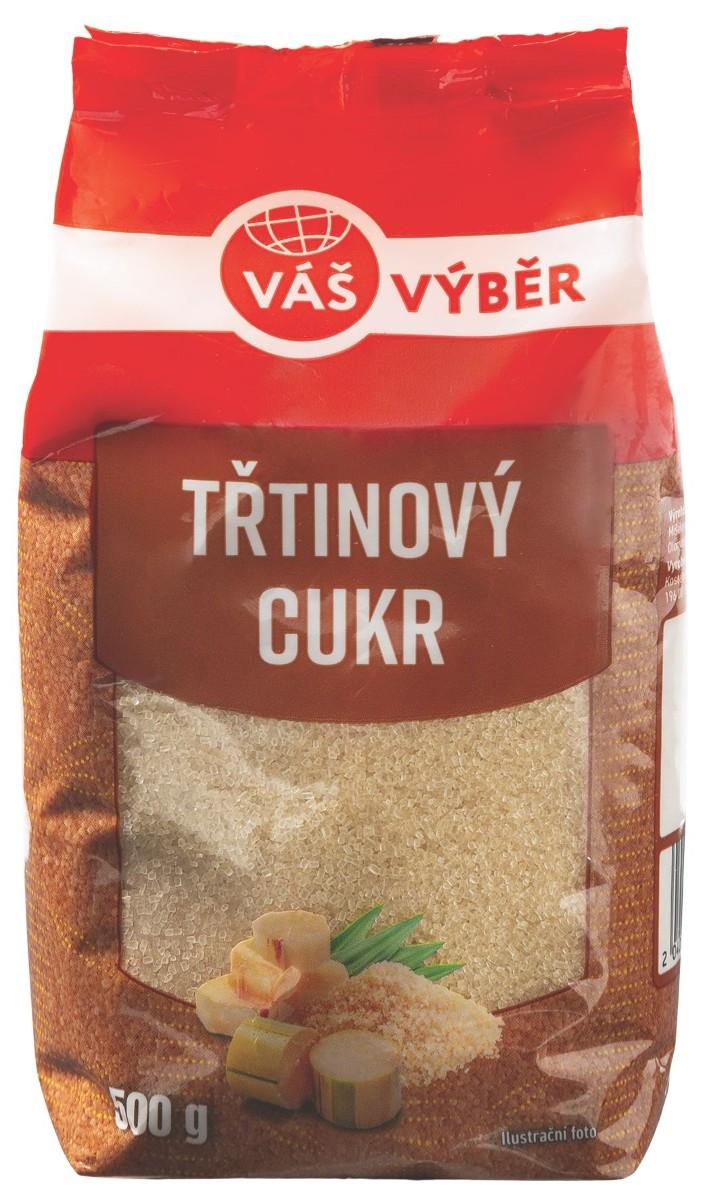 VÁŠ VÝBĚR Třtinový cukr, 500 g