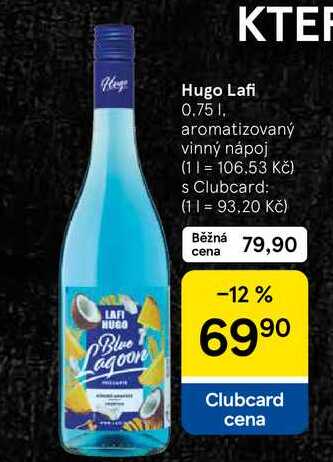 Hugo Lafi, 0.75 l, aromatizovaný vinný nápoj  