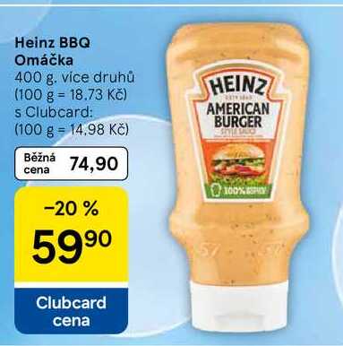 Heinz BBQ Omáčka, 400 g