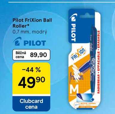 Pilot Frixion Ball Roller, 0,7 mm. modrý  
