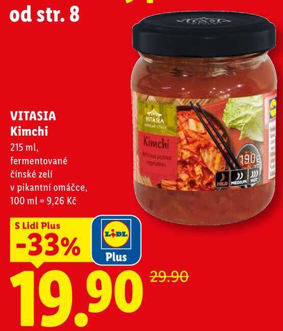 VITASIA Kimchi, 215 ml