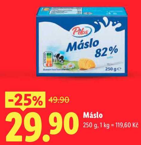Máslo, 250 g