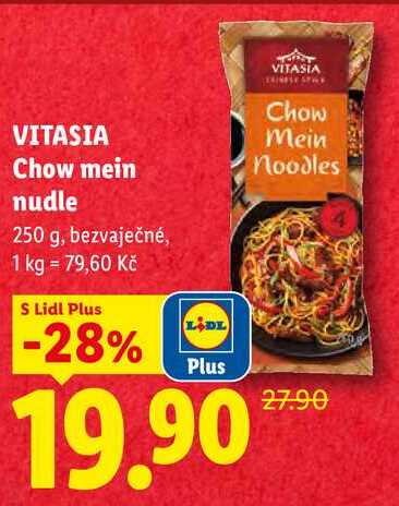 VITASIA Chow mein nudle, 250 g