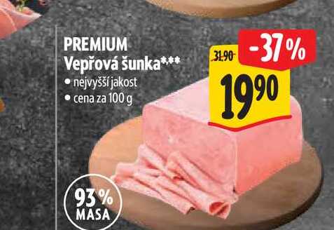 PREMIUM Vepřová šunka 100 g