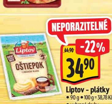 Liptov - plátky 90 g