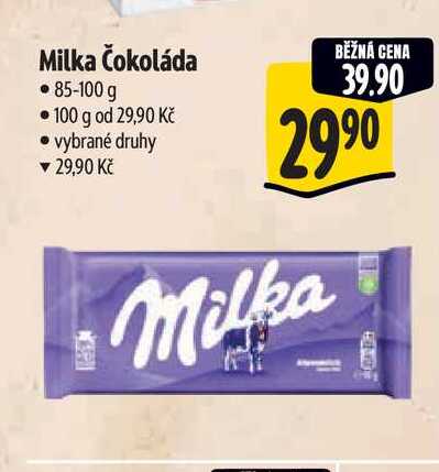 Milka Čokoláda 85-100 g