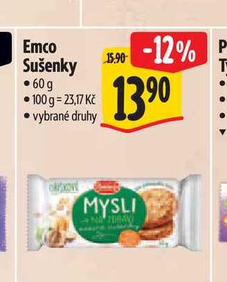 Emco Sušenky 60g