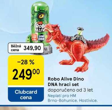 Robo Alive Dino DNA hraci set