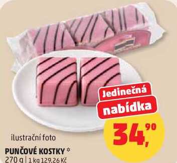 PUNČOVÉ KOSTKY, 270 g 