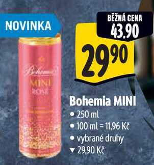 Bohemia MINI 250 ml