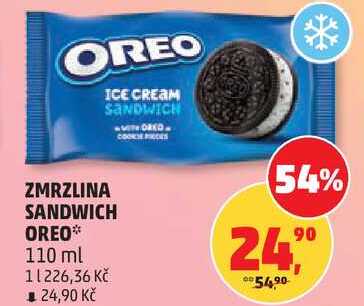 ZMRZLINA SANDWICH OREO, 110 ml  