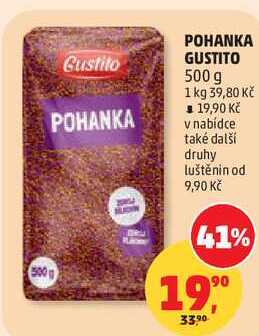 POHANKA GUSTITO, 500 g   
