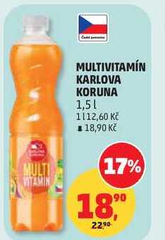 MULTIVITAMÍN KARLOVA KORUNA, 1,5 l