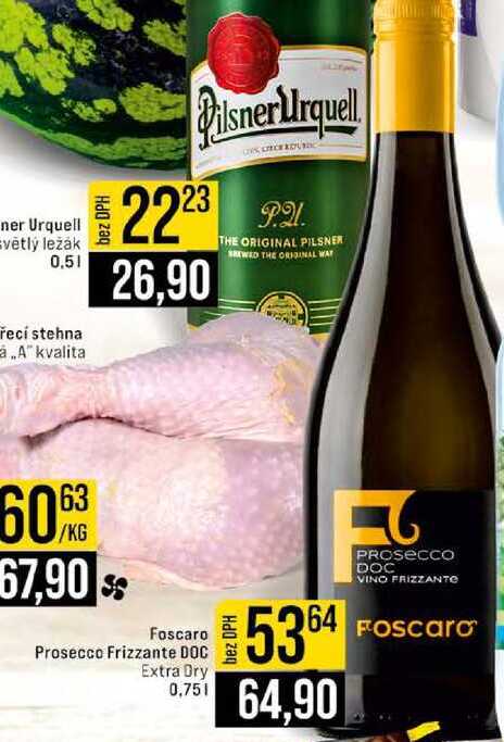 Foscaro Prosecco Frizzante DOC Extra Dry 0,75l