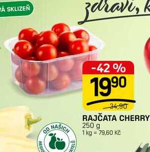 RAJČATA CHERRY 250 g 