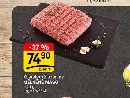 MĚLNĚNÉ MASO 600 g