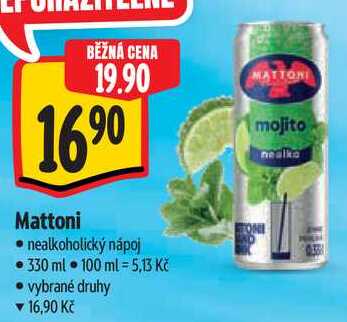 Mattoni, 330 ml