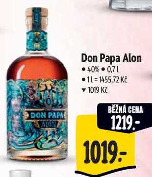 Don Papa Alon, 0,7 l