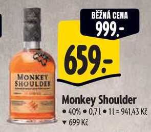 Monkey Shoulder, 0,7 l