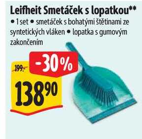 Leifheit Smetáček s lopatkou