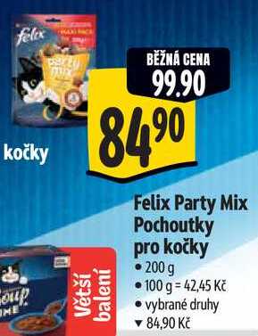 Felix Party Mix Pochoutky pro kočky, 200 g