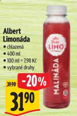 Albert Limonáda, 400 ml
