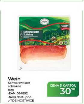 Wein Schwarzwälder schinken 80 g