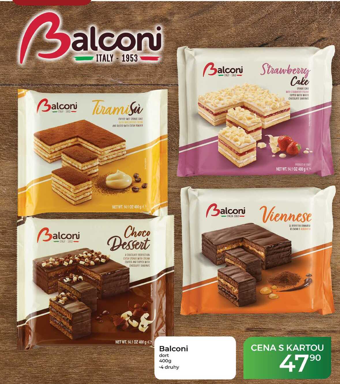 Balconi dort 400g  