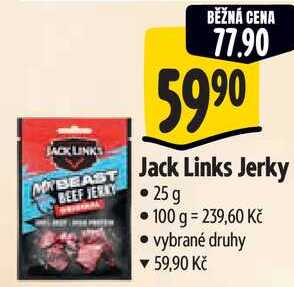 Jack Links Jerky, 25 g