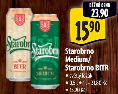 Starobrno BITR, 0,5 l