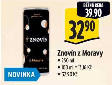 Znovín z Moravy, 250 ml 