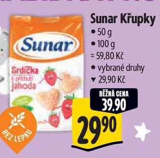 Sunar Křupky, 50 g