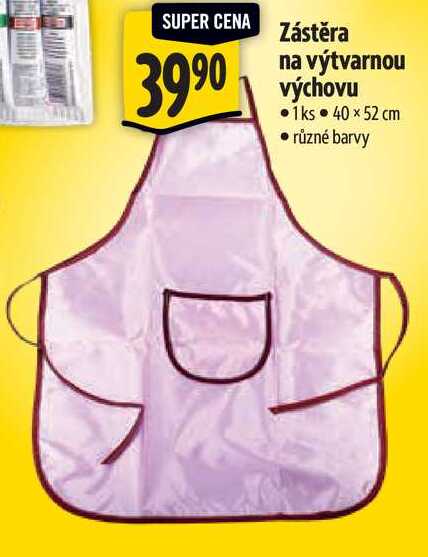 Zástěra na výtvarnou výchovu