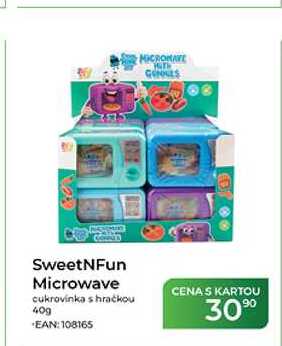 SweetNFun Microwave cukrovinka s hračkou 40g