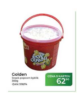Golden Snack popcorn kyblik 300g 